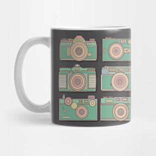 Green Classic Camera Mug